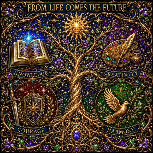From Life Comes the Future 10 oz Copper Medal