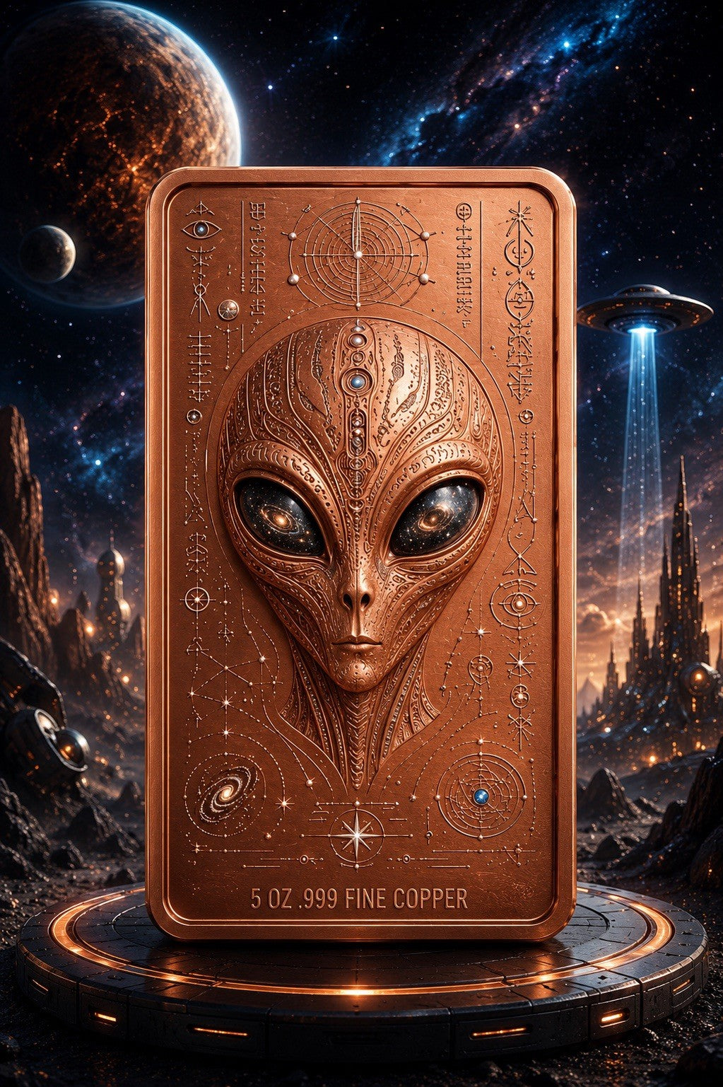 2026 UFO Series: I’m Watching You 5oz UHR 3D 5oz Copper Bar