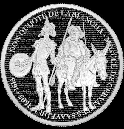 2026 Cameroon Don Quijote de la Mancha Proof 1 oz Silver Coin in Card (PRE-ORDER
