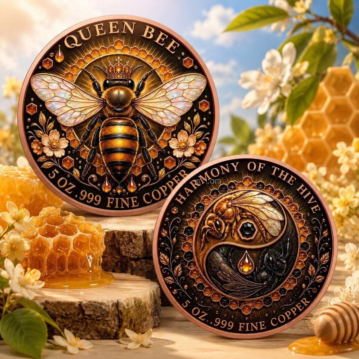 2026 Queen Bee 5oz Copper Medal