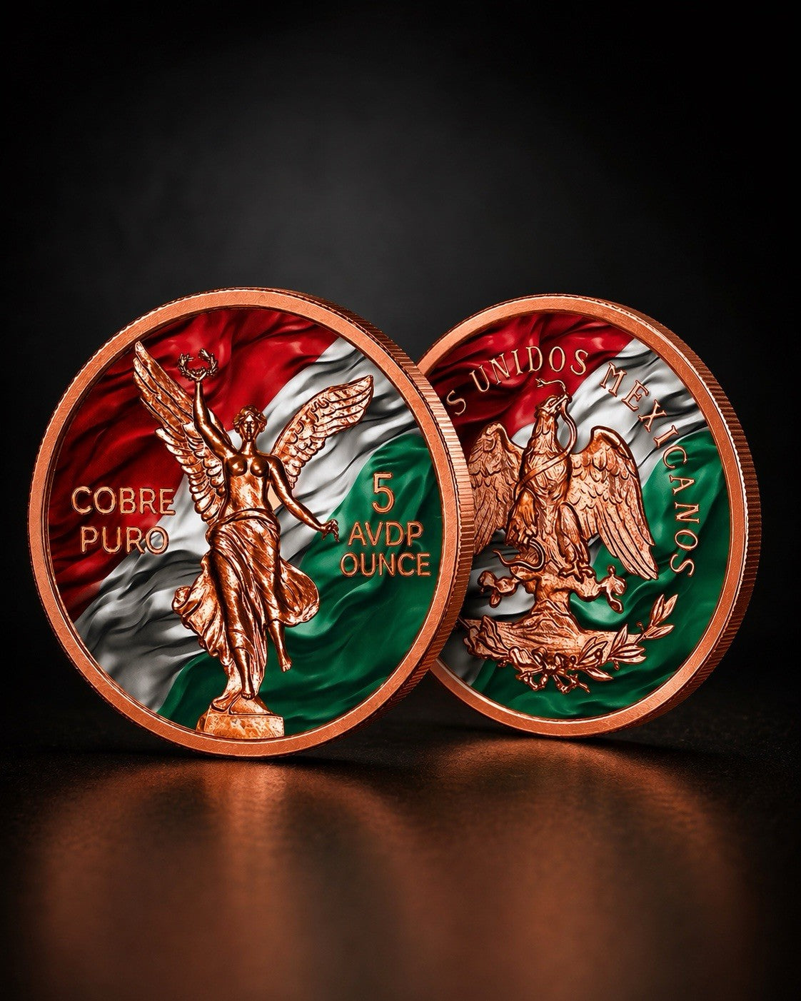Ember of Mexico .999 5oz  Copper Round