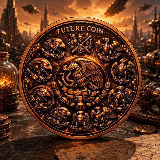 2026 Libertad Future Coin 1 Oz Copper Round Italy