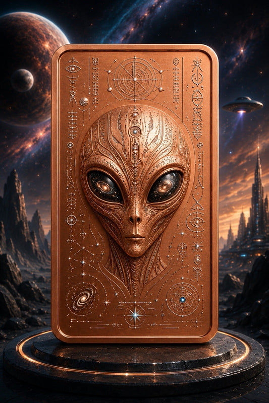 2026 UFO Series: The Abduction 5oz UHR 3D 5oz Copper Bar