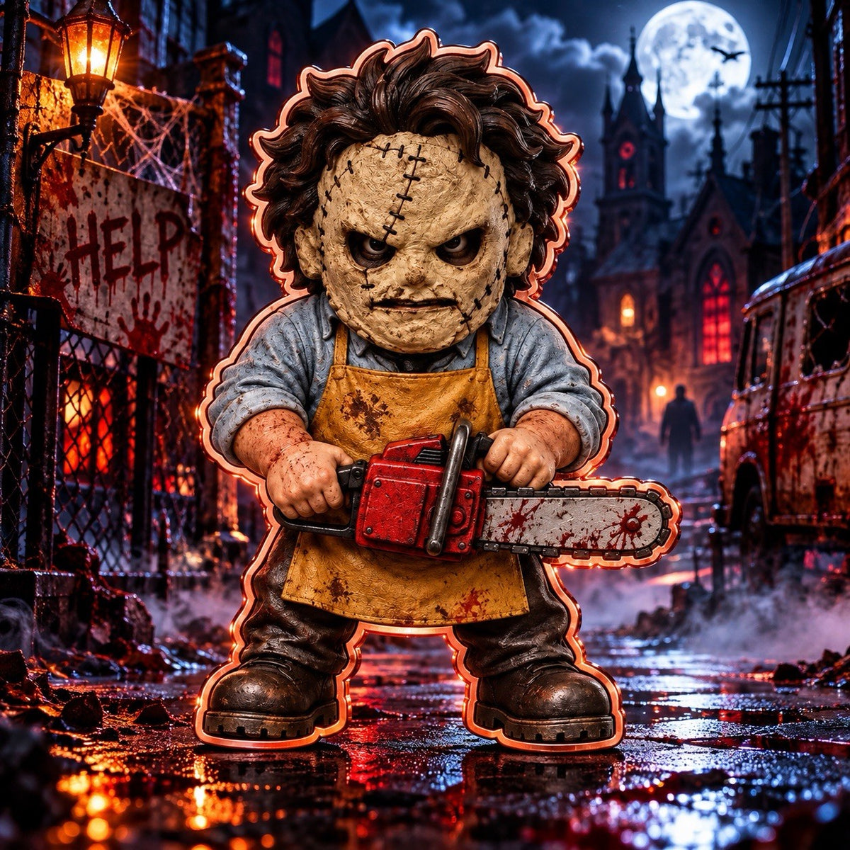 2026 Halloween Icons of Terror: Leatherface 1oz Copper Figure