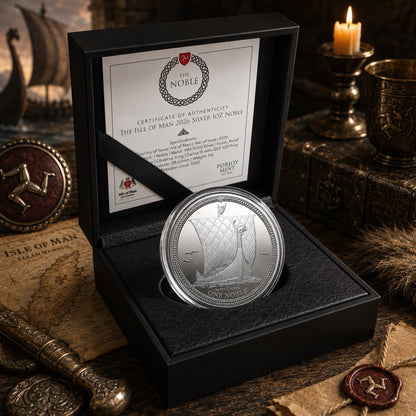 2026 Isle of Man Noble Proof 1 oz Silver Coin
