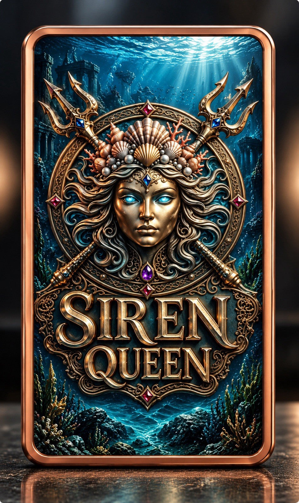 2026 Pirate Adventure Series: Siren Queen 5 oz Copper Bar