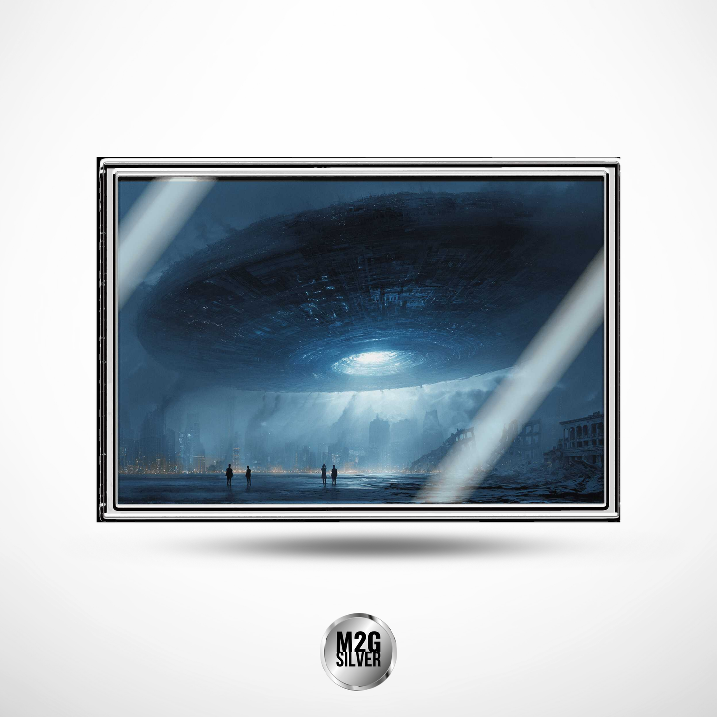 2026 Ghana Galactic Supremacy 5g Silver Foil Coin